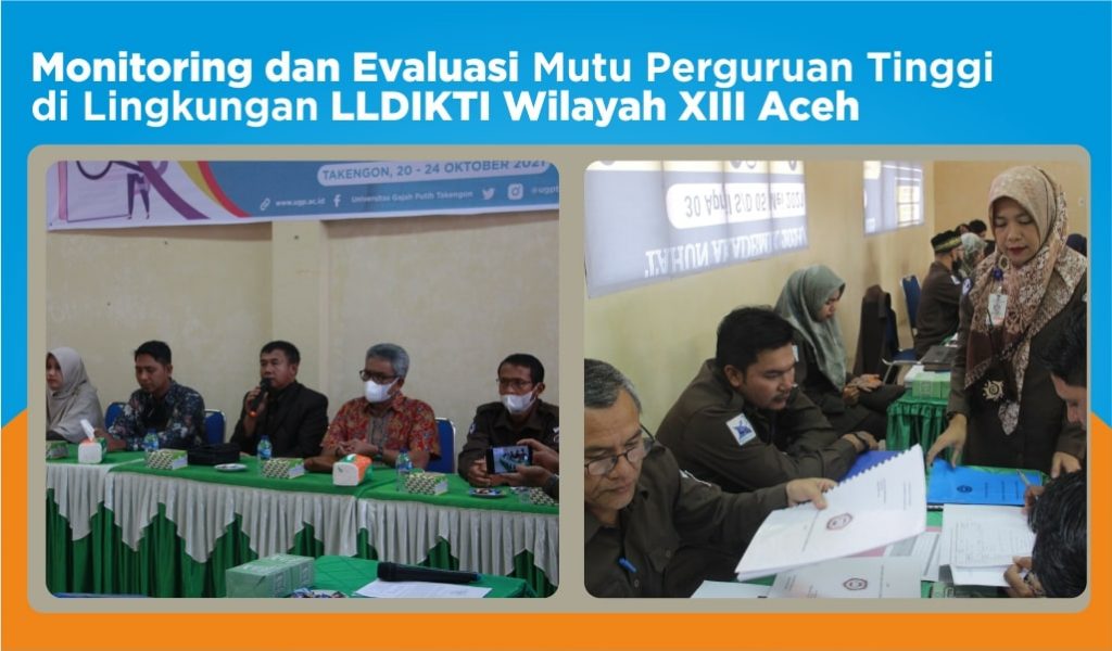 Monitoring dan Evaluasi Mutu Perguruan Tinggi di Lingkungan LLDIKTI Wilayah XIII